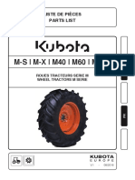 Roues Kubota Serie M