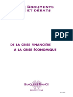 De La Crise Financière à La Crise Économique ( PDFDrive )