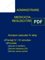 Curs 5 - Medicatia Resuscitarii