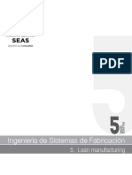 Ingeniería de Sistemas de Fabricación: 5. Lean Manufacturing