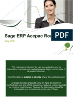 Sage Accpac Roadmap May 2011