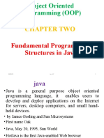 Chapter Two: Fundamental Programming Structures in Java