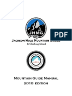 Mountain Guide Manual 2018: JHMG Operations