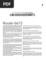 Ericsson Router 6672 Datasheet