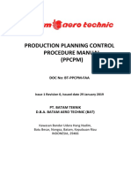 Production Planning Control Procedure Manual (PPCPM) : Doc No: Bt-Ppcpm-Faa