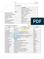 Laws of Physics Related To Technology:: Classes XI