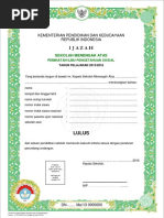 Transkrip Un - Uan Slta - Muhammadfahmiauliahutabarat | PDF