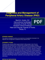 Diagnosis and Managment of Peripheral Artery Disease Gore Updated DR Krolick