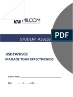 BSBTWK502 Student Assessment Tasks 11-02-21