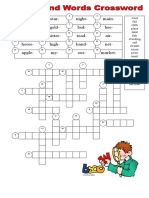 Crossword Compounds Crosswords Fun Activities Games Grammar Drills Rea 50686