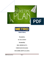 406186636 Marketing Report of Metro