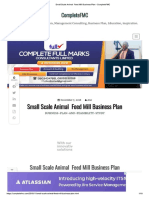 Feed Milling Business Plan