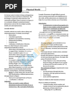 Ssa  Physical World: Science 1 Principal Thrusts 5 Fundamental