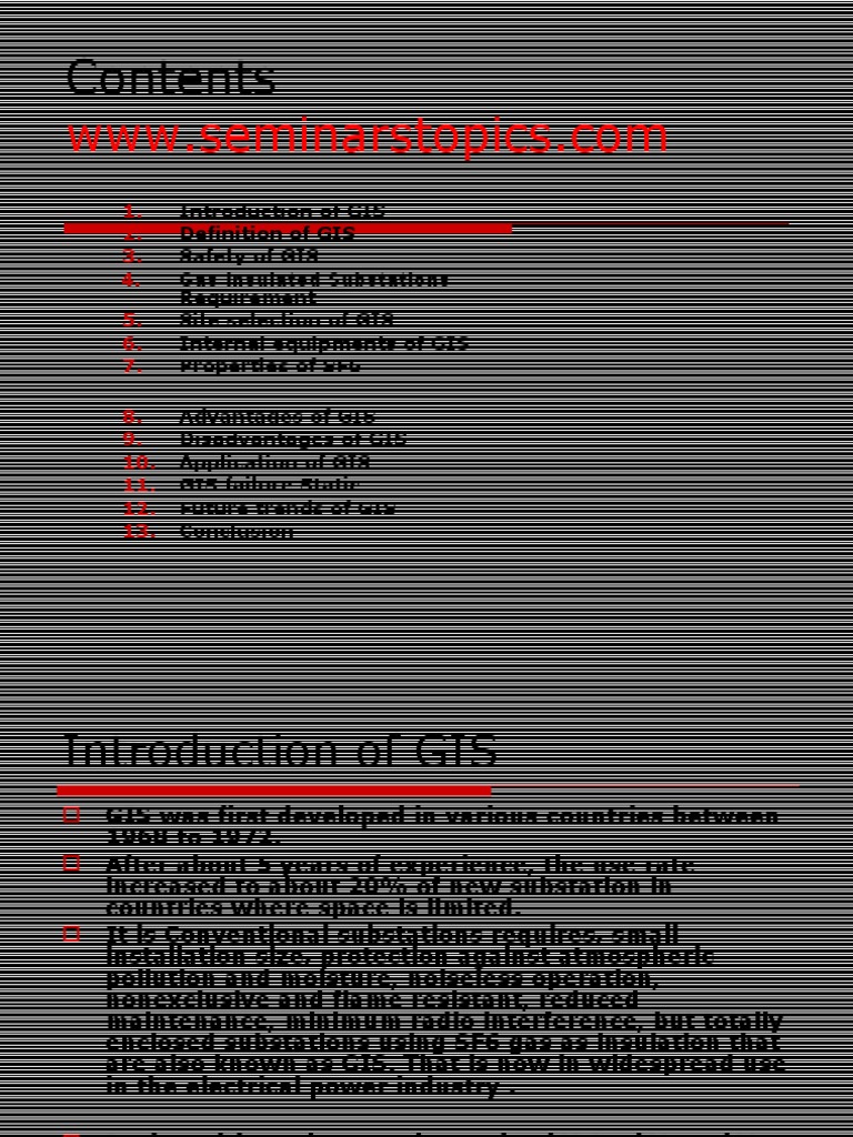 Gas Insulated Substation 11405 NzdMf6D | PDF | Electrical Substation ...