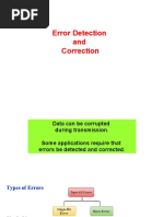 9-Error Detection and Correction-21!01!2022 [21-Jan-2022]Material I 21-01-2022 Error Detection- Correction-up