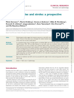 Road Traffic Noise and Stroke: A Prospective Cohort Study