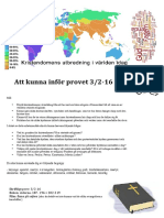 Åk 7 - Kristendomen - Vad Ska Du Kunna Inför Provet