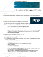 VMware KB - Sample Configuration of Virtual Switch VLAN Tagging (VST Mode