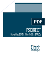 Psdirect: Native Citectscada Driver For S5 & S7 Plcs