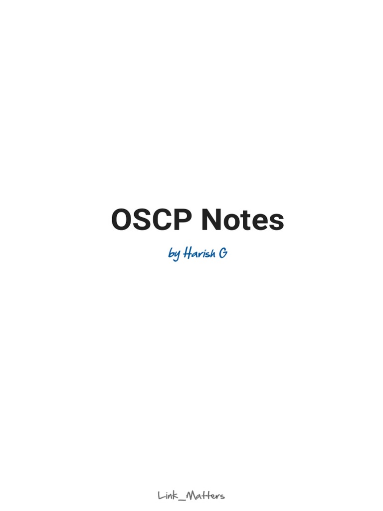 OSCP Learning Notes - Privilege Escalation - 晨风_Eric - 博客园