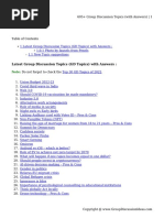 Case Study Group Discussion Guide | PDF | Conversation | Body Language