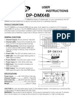 Dp-Dmx4B: User Instructions