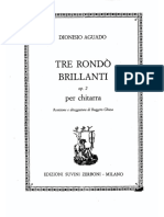 Dionisio Aguado - Tre Rondo Brillanti Op.2 Chiesa