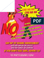 Say NO to Sexual Harassment