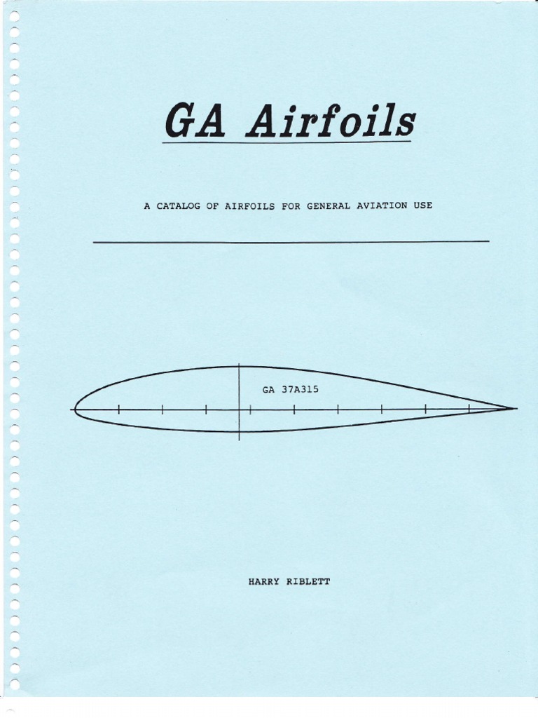 GA Airfoils Airfoil Flap (Aeronautics)