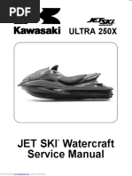 Kawasaki JetSki 750SX Shop Manual | PDF