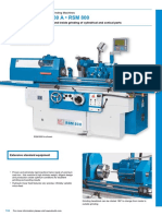 RSM 500 A - RSM 800: Cylindrical Grinding Machines