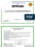 Certificado - NR-12 - Novo