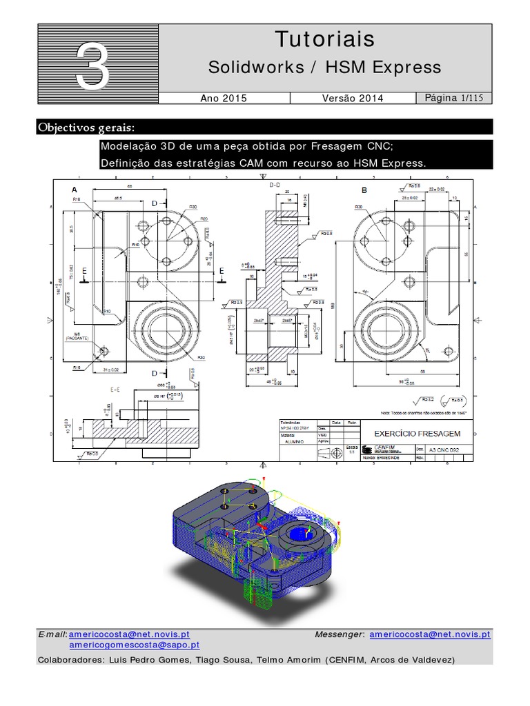 Tutoriais de HSM Express no SolidWorks | PDF | Processos industriais ...