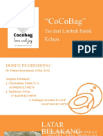 “CoCoBag” Tas dari Limbah Batok Kelapa