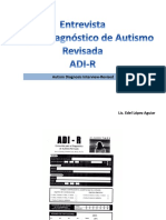 Entrevista Para El Diagnøstico de Autismo Revisada (ADI-R)