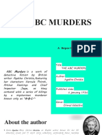 The Abc Murders: A Report by M.Varnitha