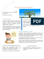 La Función Financiera Objetivos y Funciones Del Administrador