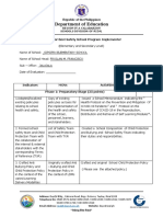 Criteria For Best Safety School Program Implementer 1