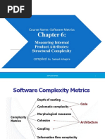 Structural Complexity of A Software Product