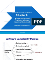 Structural Complexity of A Software Product