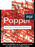 Karl Popper - The Logic of Scientific Discovery - Preface