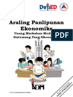 AP 9 Q1 Module 3 Mga Sistemang Pang Ekonomiya Reformatted