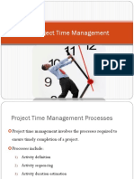  Project Time Management 