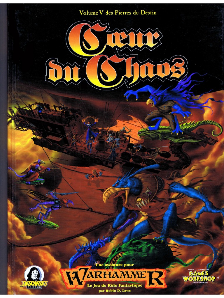 Warhammer – Le Feu Dans La Montagne – Campagne Des Pierres Du Destin – TSR