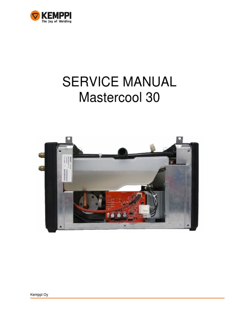 Guide to Servicing the Mastercool 30 Water Cooling System PDF Pump