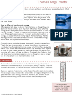 Thermal Energy Reading