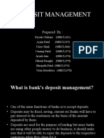 Deposit Management