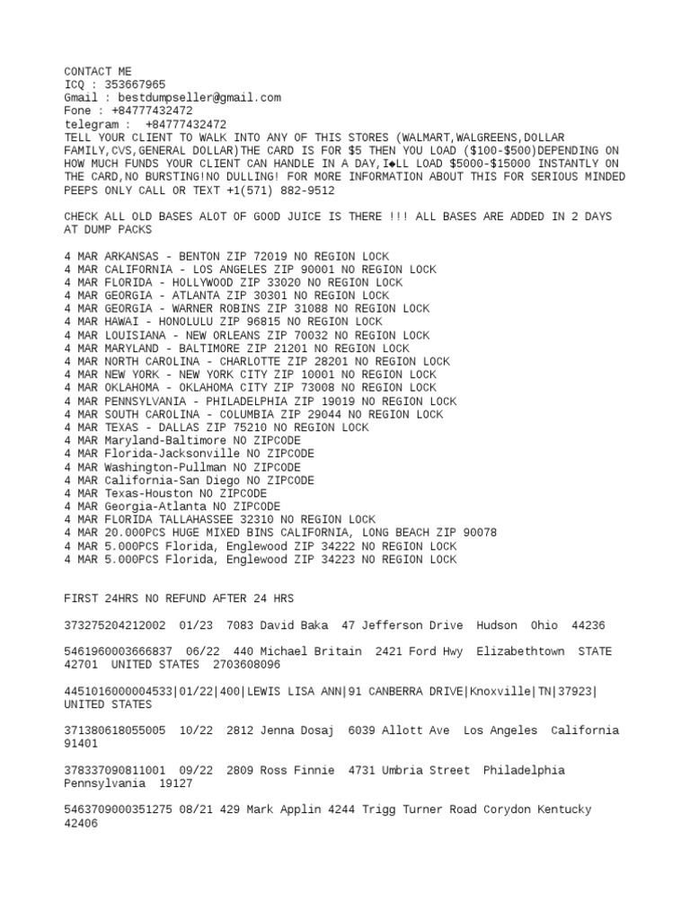 Toaz Info Icq 353667965 Sell CCV Fullz Track Dumps Usa Eu Uk Good