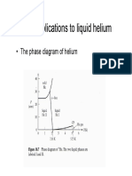 18.5 Applications To Liquid Helium: - The Phase Diagram of Helium