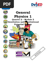 General Physics 1: Quarter 2 - Module 2 Gravitation and Gravitational Potential Energy